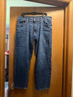 Men's Lucky Brand 221 Dark Blue Straight-Leg Jeans